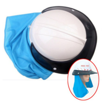 안전모 썬캡 햇빛가리개 자외선 햇빛 차단막 차광 그늘막, 4개