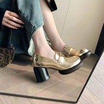 urkoteer 통굽 캐주얼 송편 슬립온 여성t054