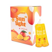 뉴 썬라이트 망고맛 마시는 젤리 100ml x 20개 (1통), 1개, 상세페이지 참조