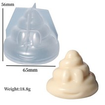실리콘 토끼 몰드 곰돌이 도넛 원형 틀 선인장 아로마 양초 실리콘 금형 DIY 시뮬레이션 다육이 장식품, 09 BaBa