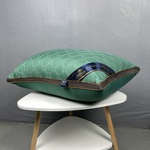 조선호텔베개 마이크로화이바 하이 엔드 5 성급 호텔 베개 입체 더블 라인 누비 이불 자수 코어 자궁 경부 베개침구, 4+850g