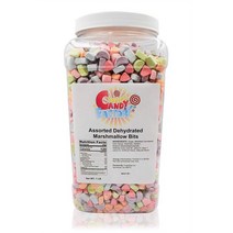 사라캔디팩토리 건마시멜로 건조 미니 마시멜로 모듬 시리얼용 450g 1파운드