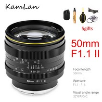 kamlan 50mm f1.1 ii 카메라 렌즈 canon m sony e fuji x, 정경