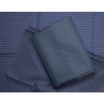 대폭) 210D 선염 옥스포드 - 스트라이프2종, 네이비+그린 0.7cm