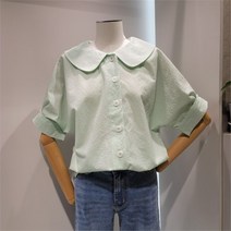 데이텀 NC15 빅카라지지미블라우스 DABL2350154