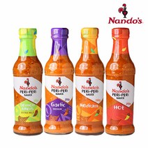 [보라티알] 난도스 소스 250g 4종 택1 레몬앤허브 갈릭소스 미디엄소스 핫소스, 핫소스 1개