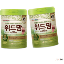 파스퇴르 위드맘 분유 신생아 100일 750g 2개, 100일분유 2캔