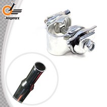 자전거안장 레일 클램프 브라켓 안장 클램프, 블랙, 1개