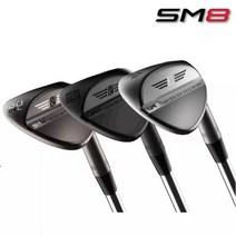 SM8 골프채 보키 웨지 투어크롬 BV105 경량샤프트 보키 웨지, 블랙, 56도