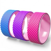 XUT777445[미르]3D 마사지 지압 요가휠 운동 마사지효과 스트레칭, 3D마사지 요가휠 블루