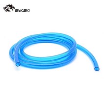 커스텀 수냉 bykski pvc 연수 파이프 1013mm1016mm 투명 383939 유연한 튜브 1000mmx1 식 초보자 친화적 b wp, 10x16mm-블루