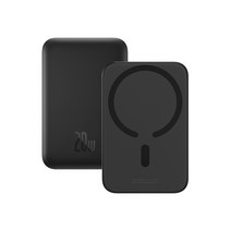 베이스어스 Baseus 맥세이프 무선 보조배터리 20W 6000mAh, 블랙