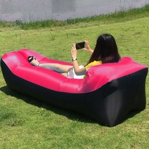 야외용 테라스평상 접이식 침대 소파 팽창식 안락 의자 해변 라운지 데크 레이지 풍선 휴대용 캠핑 필