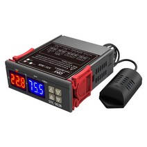 온습도계 AC 110V 220V 12V 24V 디지털 온도 습도 컨트롤러 온도계 습도계 인큐베이터 제습기 온도 조절기 습도 조절기, DC 24V, 02 DC 24V