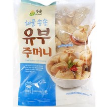 맛있는 유부주머니 두솔 해물송송 500g 업소용 식당용 식자재 소스 분말 양념, 1개