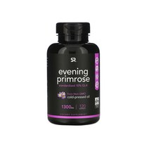 스포츠리서치 달맞이꽃 1300mg 120 소프트젤 냉압착 달맞이꽃기름 감마리놀렌산 GLA non-gmo