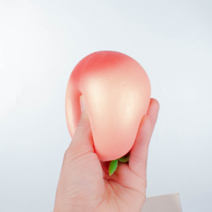 말라이 과일 말랑이 모음 복숭아 황도 백도 물렁이 몰랑이 주물럭 아이 어린이 장난감, 랜덤발송