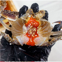 국산 신안 알배기 암꽃게장 간장게장 2.2kg 선물 포장 가을 제철 식품 신선한 서해안 암꽃게장 게딱지 꽃게장 비릿함 없는 순살 간장 게장 대게장 알배기 밥도둑 간장게장, 1개