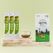 디앤아이랩 유기농 세븐비 100% 국내산 수세미 배 작두콩 블루베리 여주 우영 생강 모과 함유, 1박스