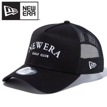 뉴에라 남성 골프 볼 캡 남자 여름 모자 메쉬 NEW ERA GOLF CLUB 블랙 2023