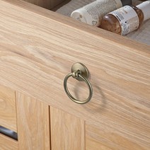 링문고리 수납장 서랍 캐비닛 베란다 고가구 옛장식 셀프수리 DIY 엔틱 옛날 손잡이 핸들 철물 고급 원형 인테리어 가구 싱크대 신발장 장식장 붙박이장 장롱 옷장리폼 소품(골드)