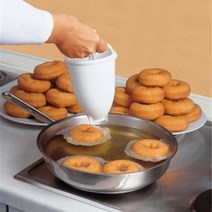 가정용 와플메이커 와플 기계 플라스틱 도넛 디스펜서 도넛 유물 프라이 50