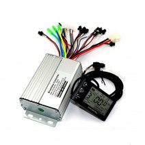 GREENTIME전기 자전거 브러시리스 속도 드라이버 S866 LCD 디스플레이 36V/48V 500W 25A BLDC 한 세트, 52V Set