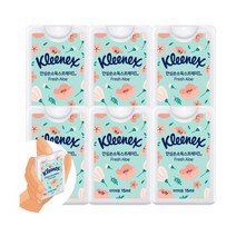 크리넥스 안심 손소독 스프레이 (알로에향) 15ml x6개