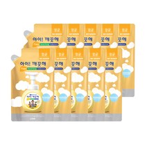 아이깨끗해 순 폼 핸드 솝 파우더향, 10개, 450ml