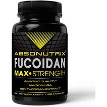 Absonutrix Fucoidan 후코이단 120캡슐, 1병, 상품명참조
