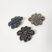 셀러허브 패션 블링블링 비즈 포인트 집게핀