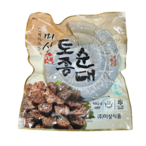 [미상식품] 토종순대 500g 순대 국밥용 모듬순대용 영업용 업소용, 1개