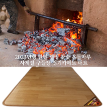 절절끓는 2023년형 한일 웰빙 참숯 온돌마루 사계절 구들장 전기카페트 매트, 6)분리난방 더블슈퍼특대형(300X183cm)
