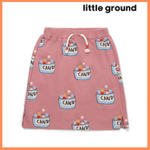 [리틀그라운드8] 데님인더박스(73121-430-01)6부캔디져지스커트아동스커트 아동치마 여름치마 선물 데일리