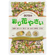 다나카식품 채색 꽃 채소 32g, 단품