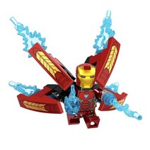 스칼렛위치피규어 스파이더맨VS닥터옥터퍼스 밀라노 스파이더맨vs샌드맨 아이언맨북 스파이더맨vs스콜피온 아이언맨미니피규어 어벤져스타워공격 가르간투스와의대결 마블어벤져스크리스마스, D009 아이언맨 MK50