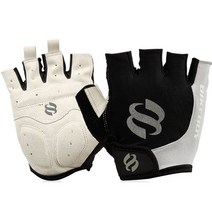 make speed BIKEBOY 프리미엄 자전거 반장갑, 블랙그레이