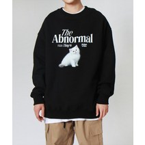 남자 여자 맨투맨 스웨트 셔츠 앱놀머씽 AWESOME23 CREWNECK (BLACK)