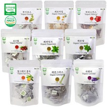 유기농 허브차 삼각티백 모음/페퍼민트/캐모마일/루이보스 외, 상품선택:09. 유기농 루이보스 10티백