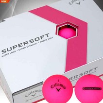 [캘러웨이] Callaway 슈퍼소프트 골프공[핑크][1더즌 12알](직수입), (23)슈퍼소프트 골프공(핑크), (23)슈퍼소프트 골프공(핑크), 선택완료