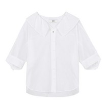 베스띠벨리 카라 솔리드 블라우스 BCBAC2407