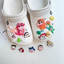 [데일리엔디자인] 짱구자비츠 실내화 신발 악세사리 참