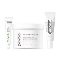 시카고 시카 스팟겔&패드 세트(스팟겔25g+패드70매)+시카피니쉬크림20ml, 없음, 단품(CICA026_1)