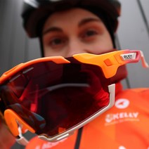 루디프로젝트 컷라인 자전거 야구 고글 선글라스, 02_블랙 블랙 실버렌즈