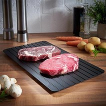 해동트레이 보드 고기녹이기 3size fast defrost tray fast thaw 냉동 식품 과일 quick defrosting plate board defrost 주방, l