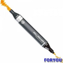 ForU747 알파 디자인마카 낱색 입 6개 펜 마카 디자인 캘리그라피 일러스트, B159