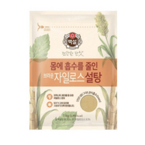 백설 브라운 자일로스설탕, 6개, 1kg