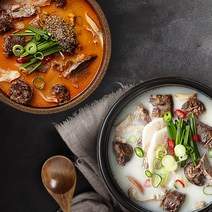 외갓집 [한인한식] 순대국 700g*2팩 + 얼큰 (총 4팩/2.8kg), 1