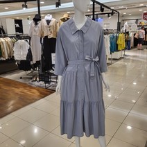 2층 꾸즈 셔츠형 박시 원피스 TO358O1