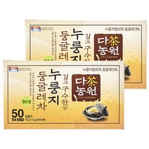 다농원 누룽지 둥굴레차, 75g, 4개